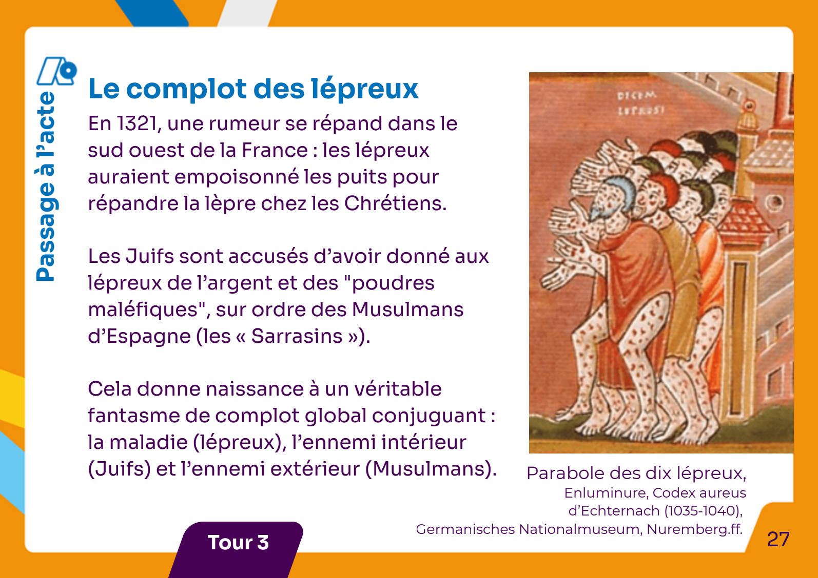 Le complot des lépreux, 1321